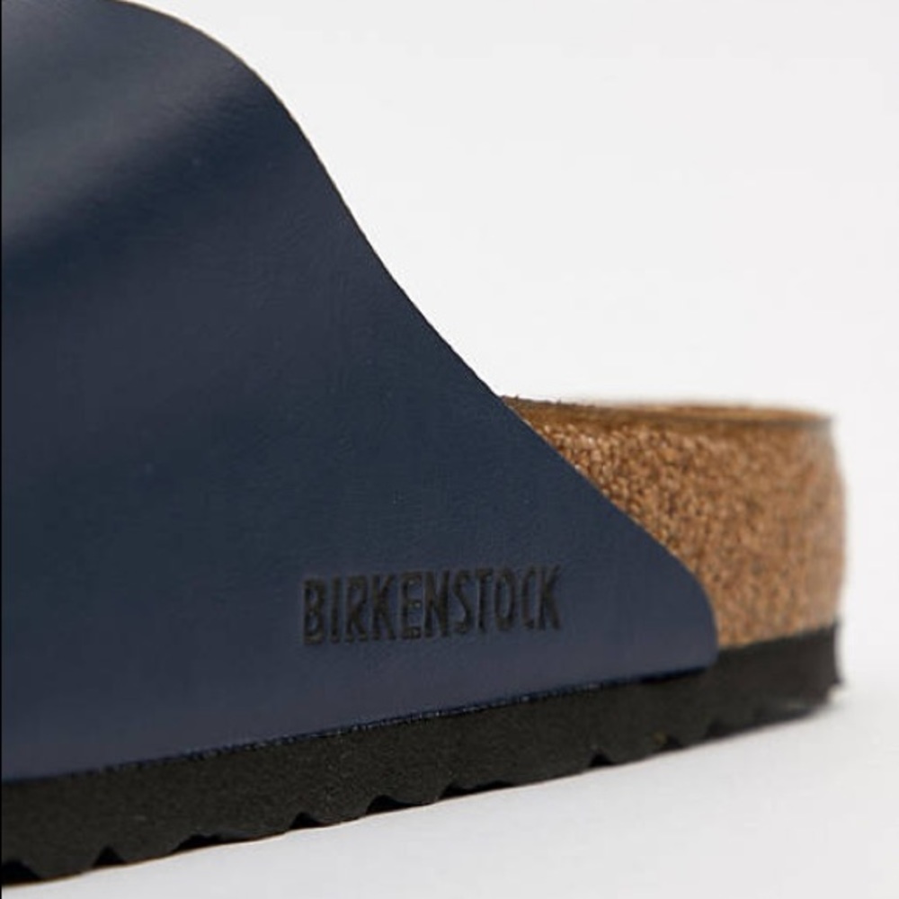Birkenstock arizona birko-flor sandals in blue - Picture 4 of 12